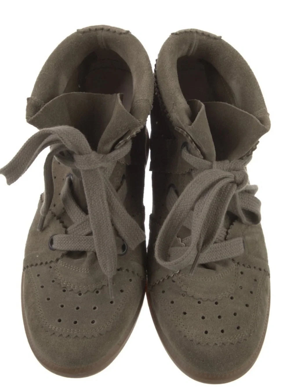 Isabel Marant Bobby Sneakers in Taupe - Picture 3 of 5